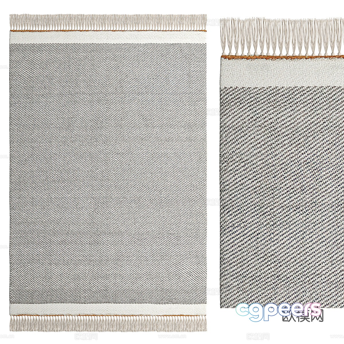 Square carpet 3d model Square carpet 3d model