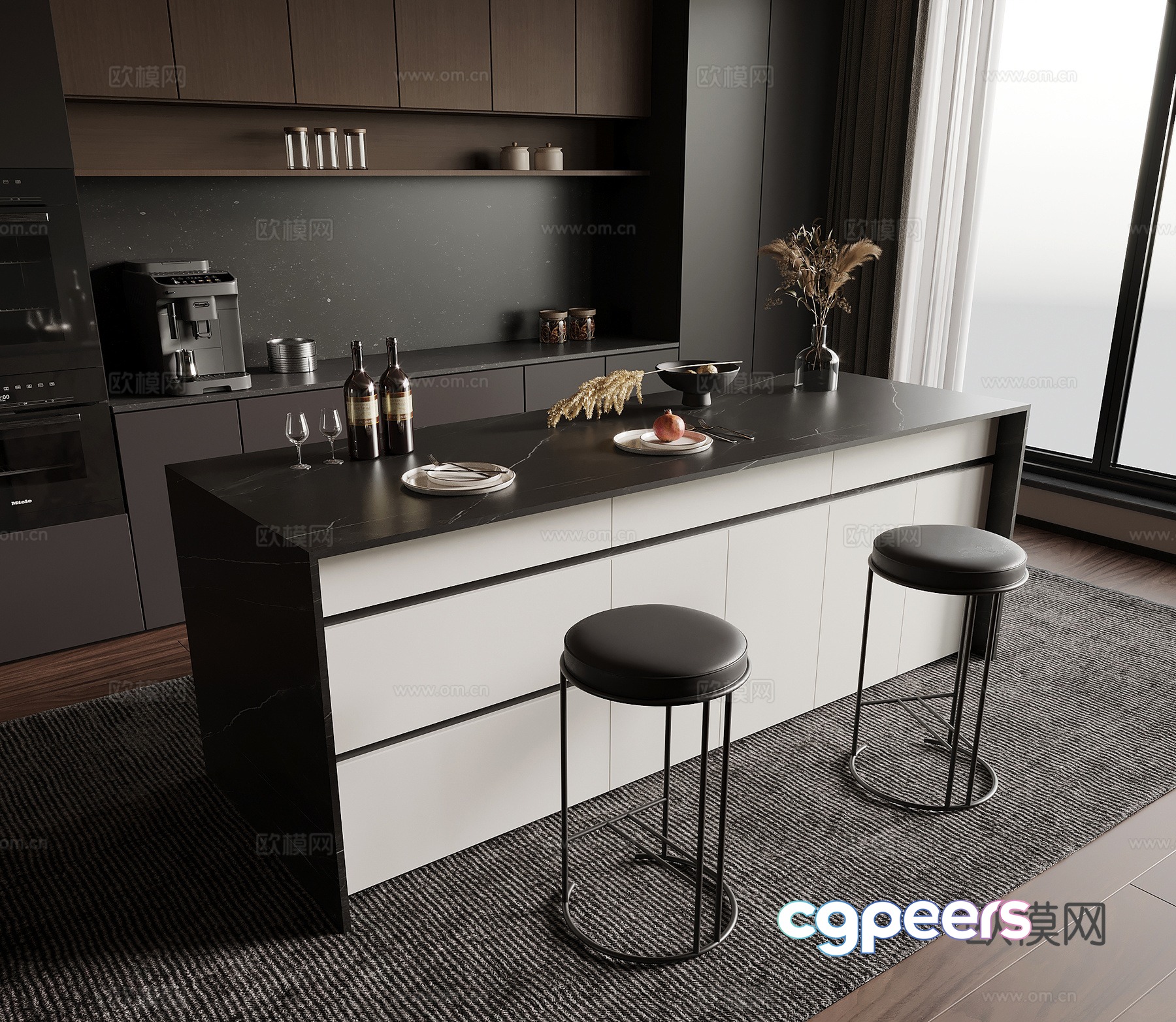 15 island modern minimalist island bar dining table dining table 3d model 15 island modern minimalist island bar dining table dining table 3d model