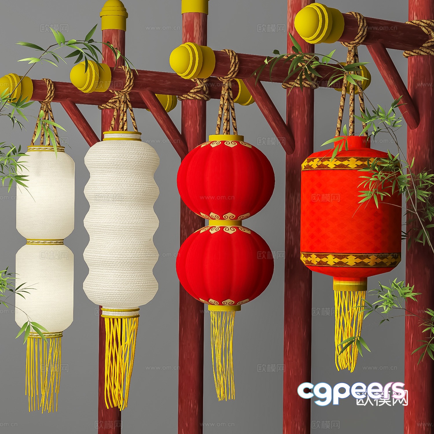 Lantern 3d model Lantern 3d model