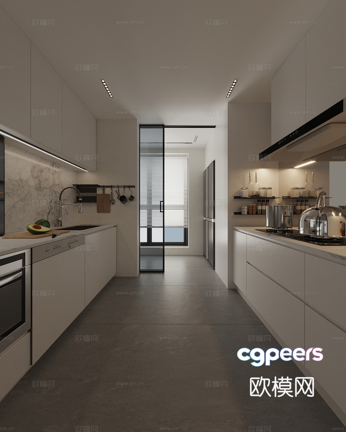 15 modern kitchen 3d model 15 modern kitchen 3d model