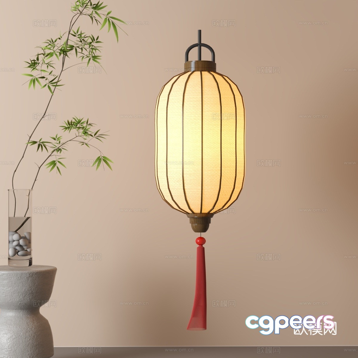 Lantern 3d model Lantern 3d model
