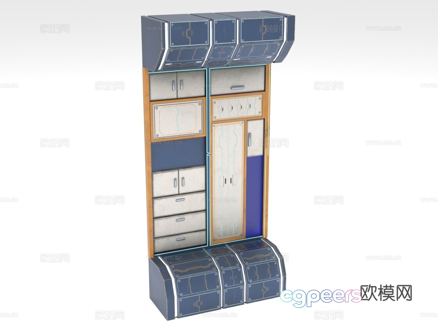 Storage rack Storage cabinet Combination cabinet Storage rack 3D model Storage rack Storage cabinet Combination cabinet Storage rack 3D model