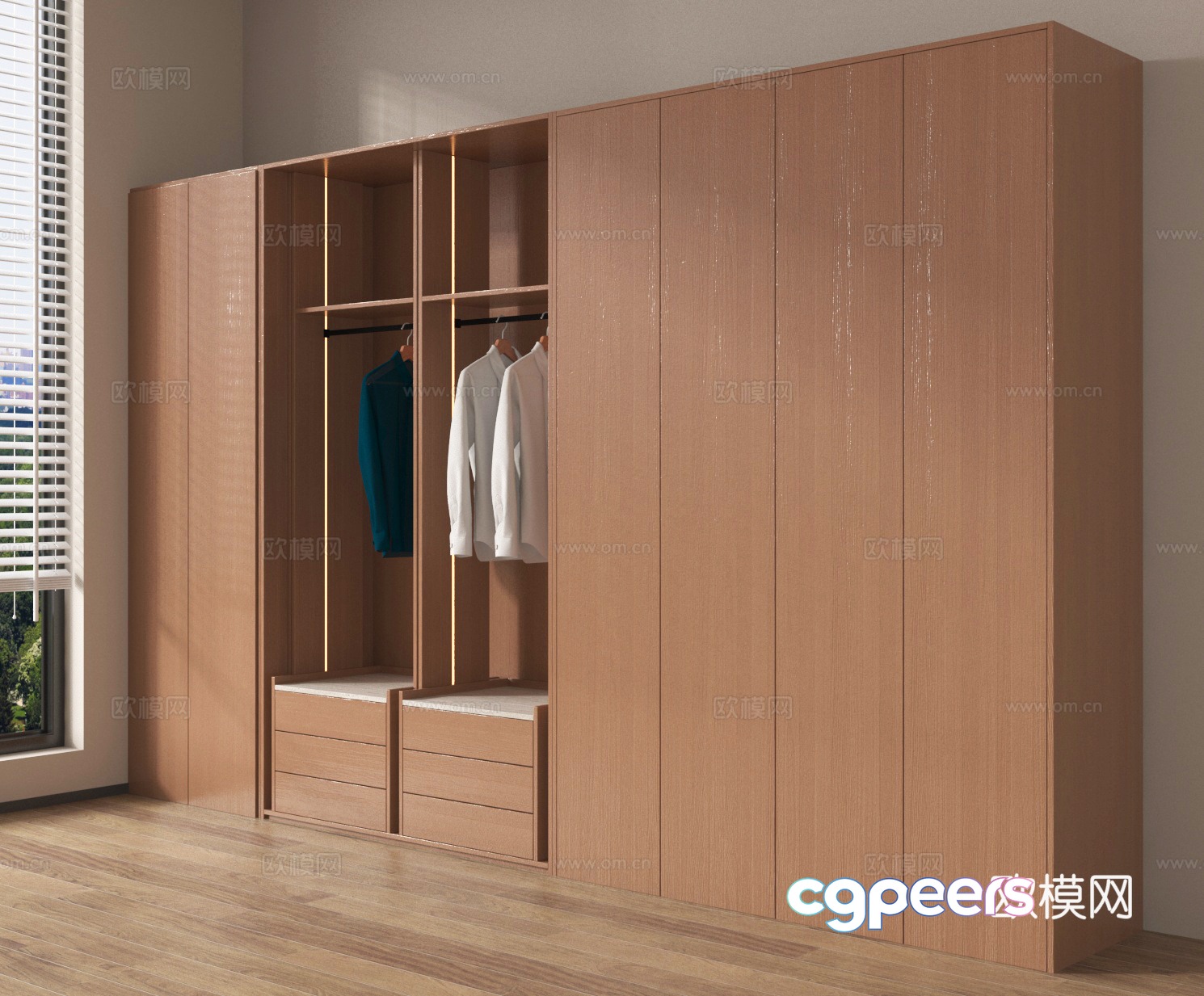 Wardrobe 3d model Wardrobe 3d model