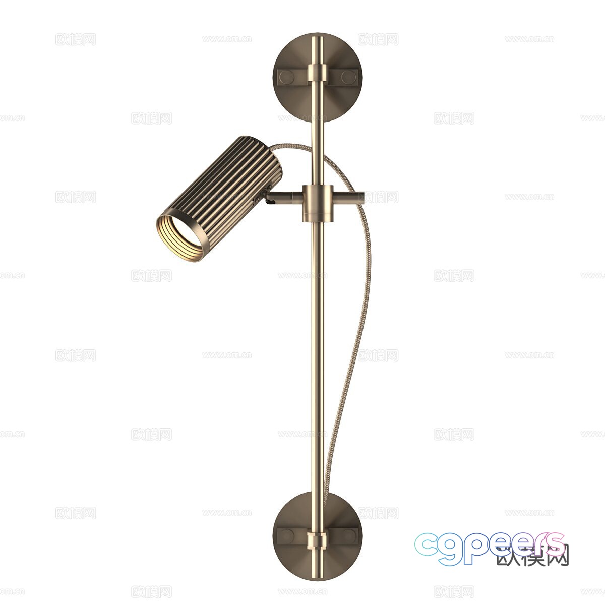 Metal wall lamp Long strip wall lamp Light luxury wall lamp Bedside wall lamp Art wall lamp 3D model Metal wall lamp Long strip wall lamp Light luxury wall lamp Bedside wall lamp Art wall lamp 3D model