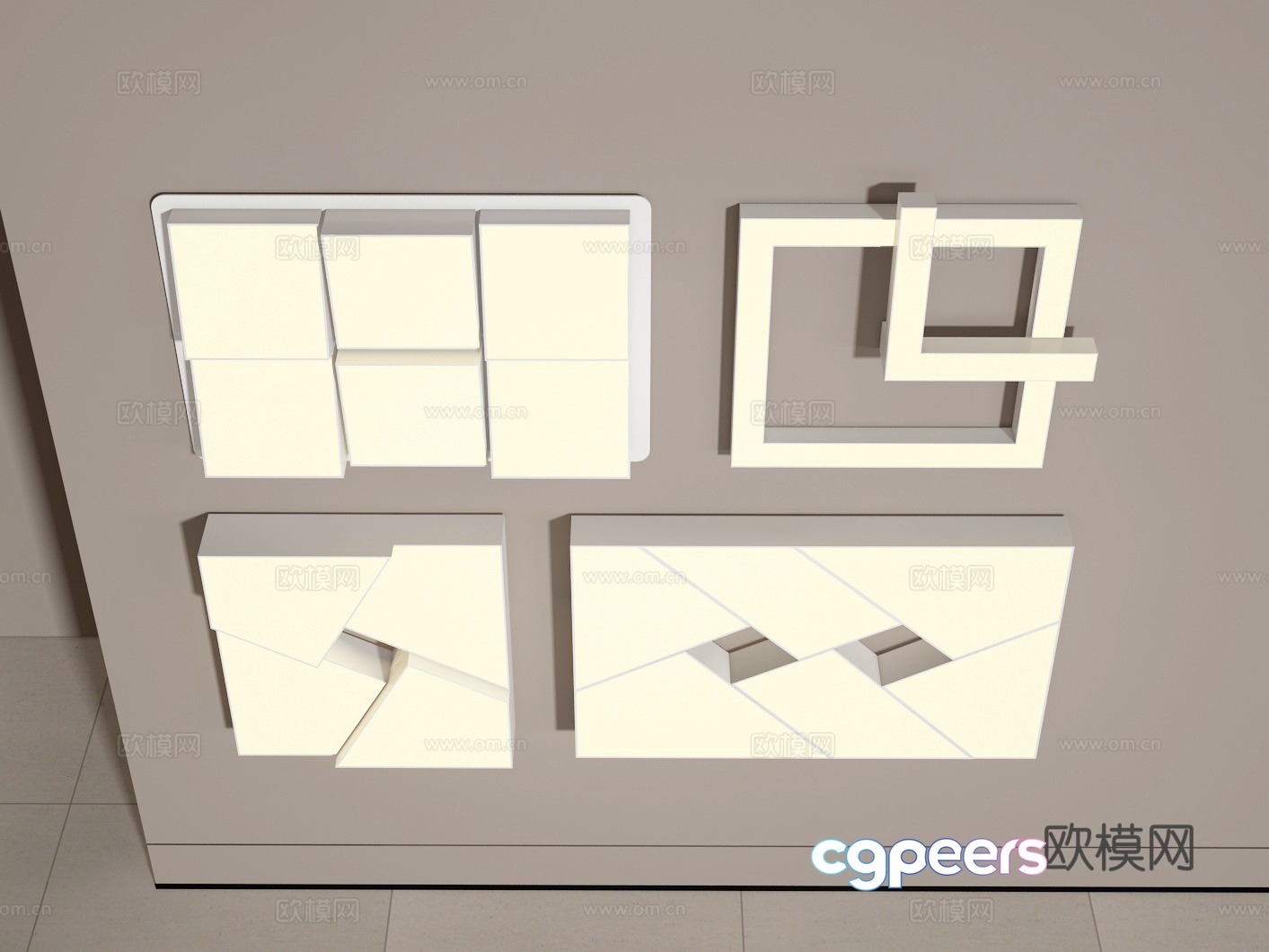 Ceiling light 3d model Ceiling light 3d model