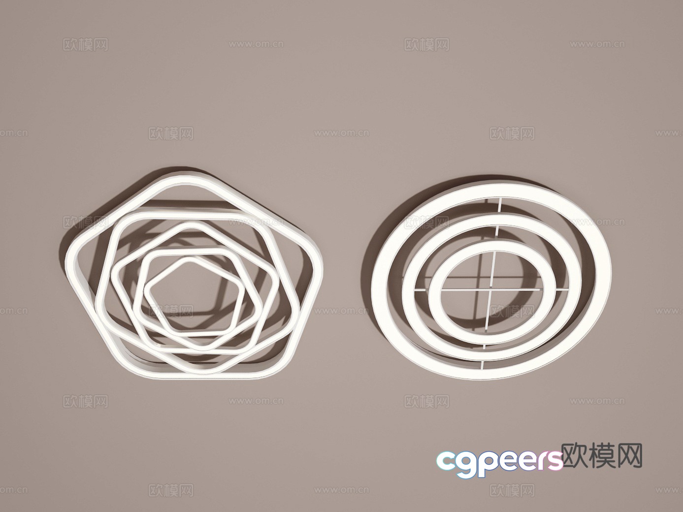 Ceiling light 3d model Ceiling light 3d model