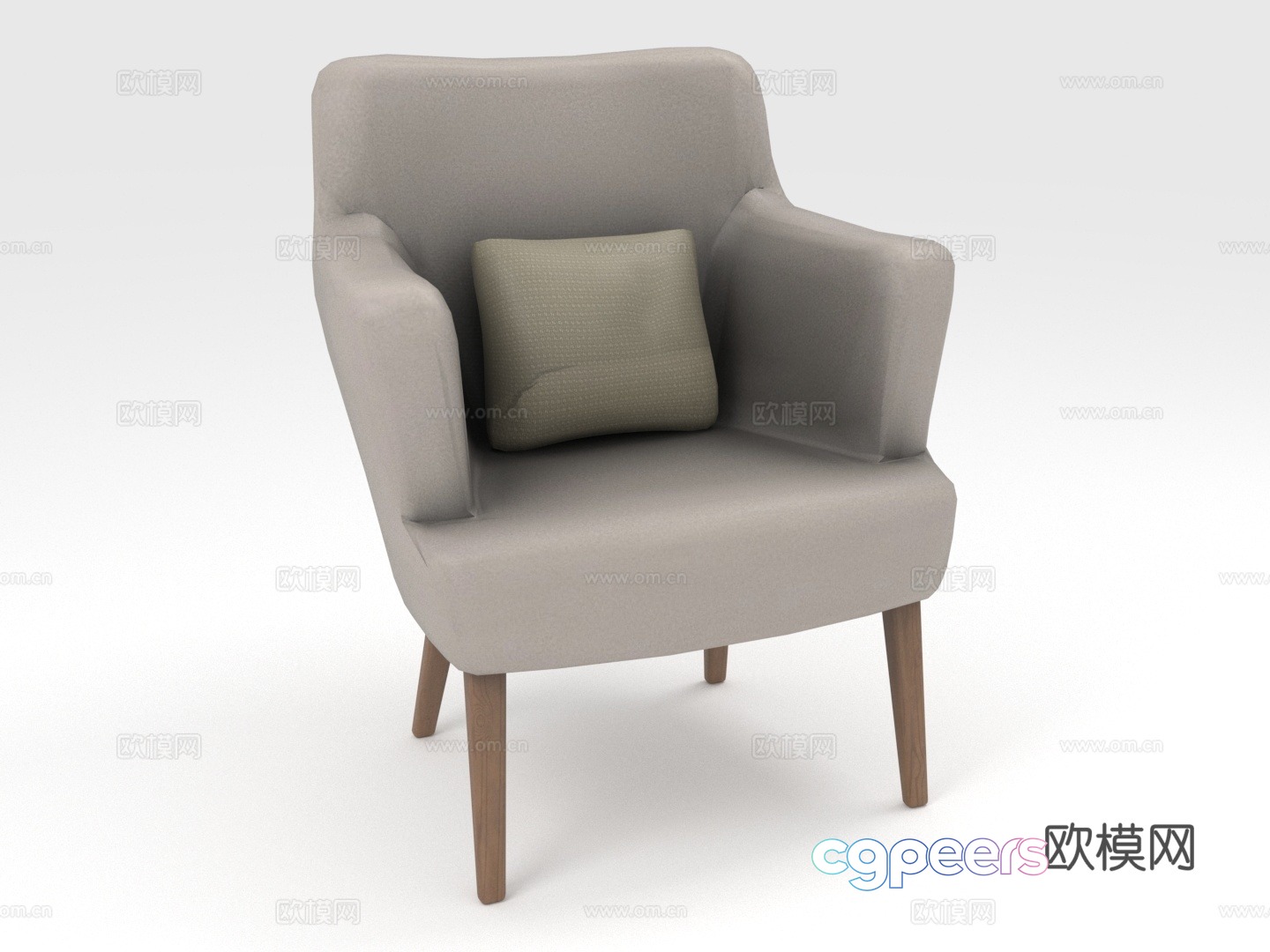 Leisure chair sofa chair armchair chair 3d model