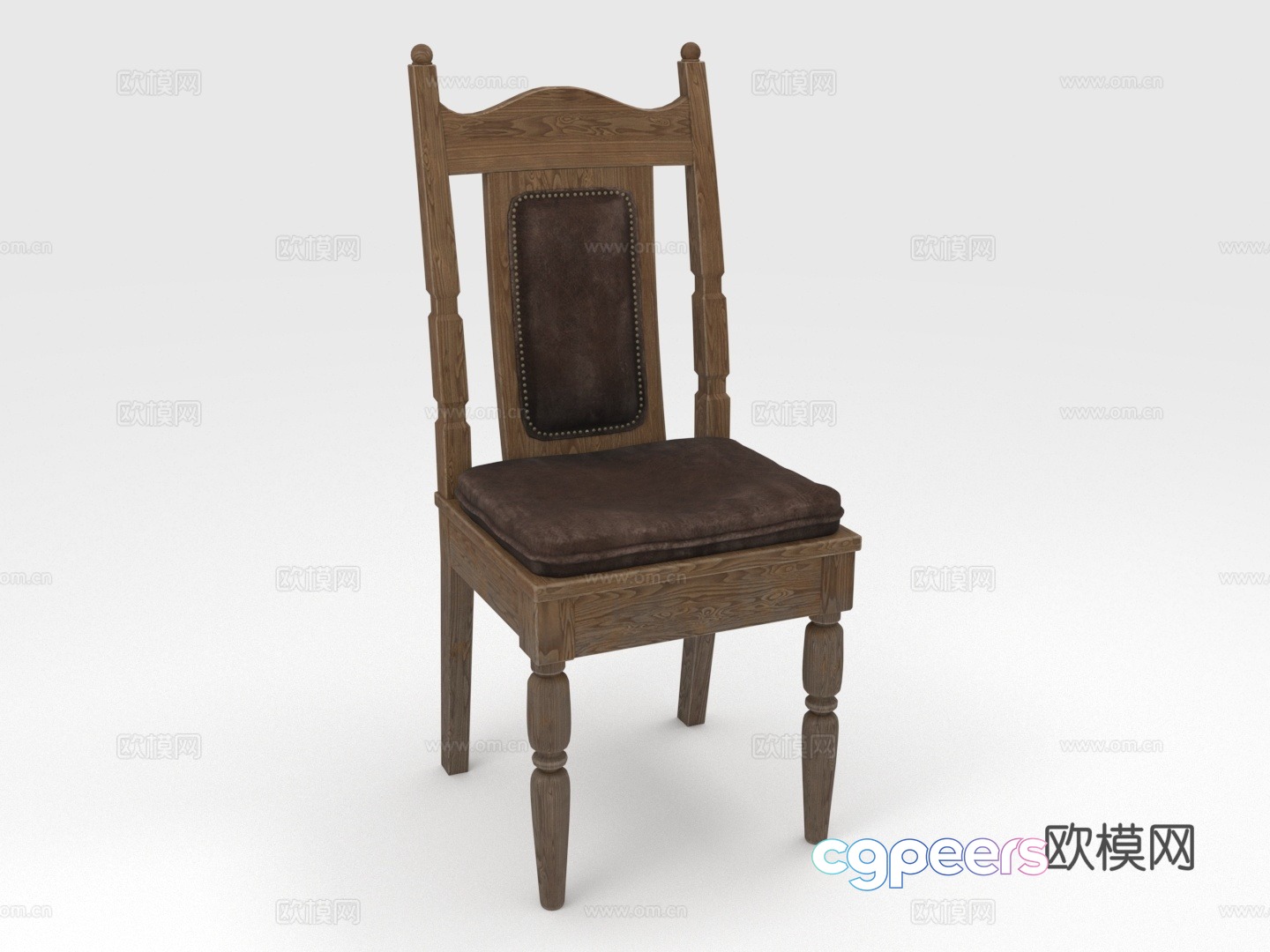 Wooden chair Dining chair Solid wood chair Chair Seat 3d model Wooden chair Dining chair Solid wood chair Chair Seat 3d model