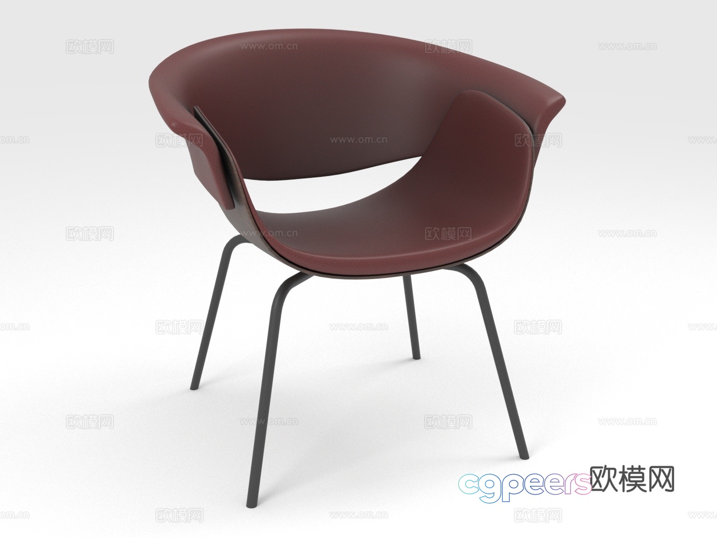 Leisure chair armchair chair seat 3d model Leisure chair armchair chair seat 3d model
