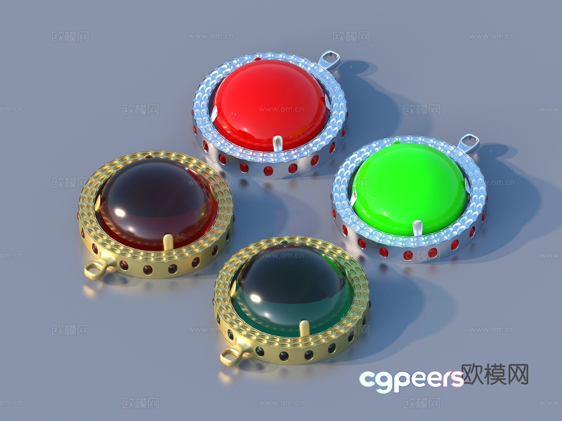 Jewelry Jade 3D Model Jewelry Jade 3D Model