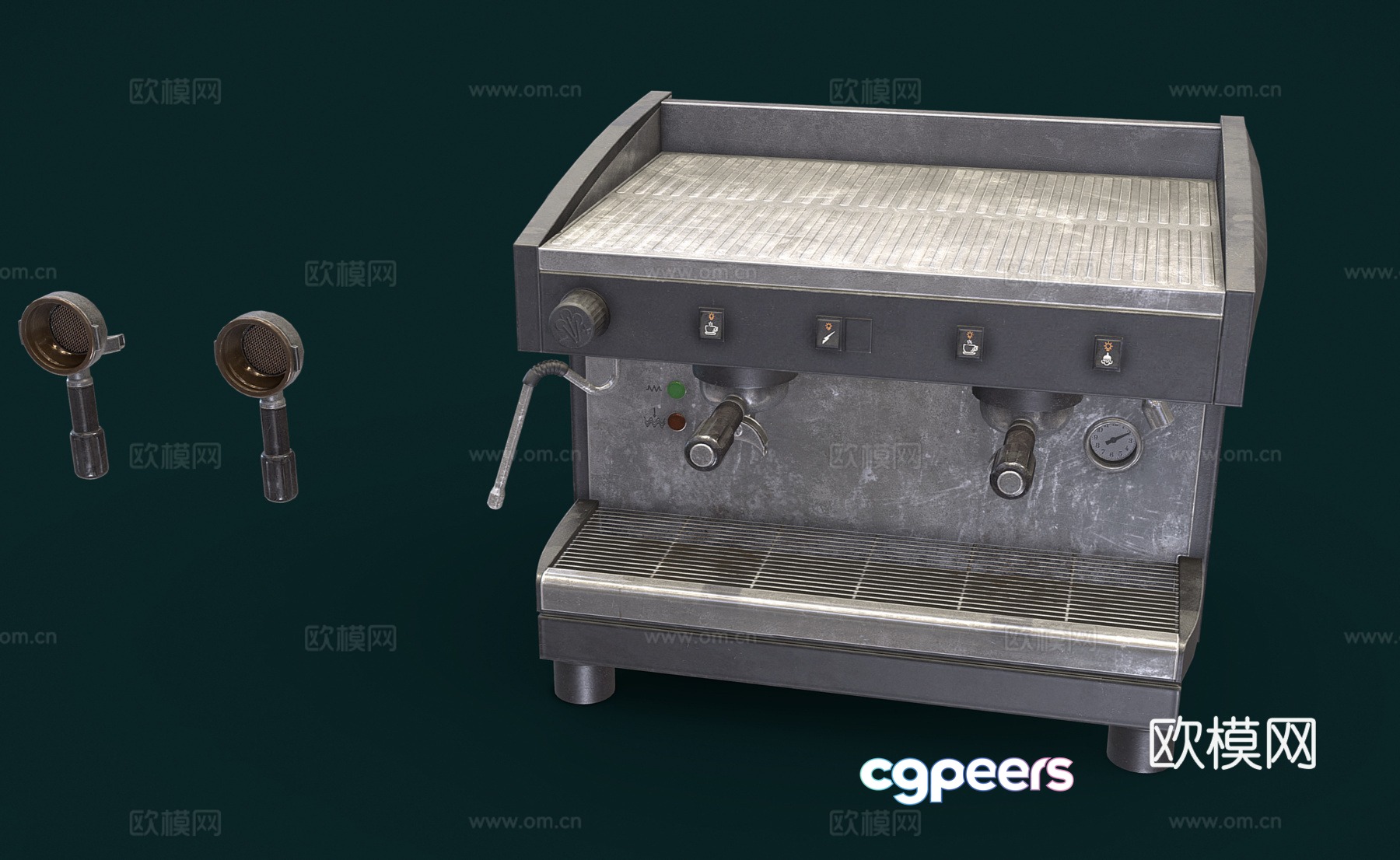 Bar coffee machine 3d model Bar coffee machine 3d model