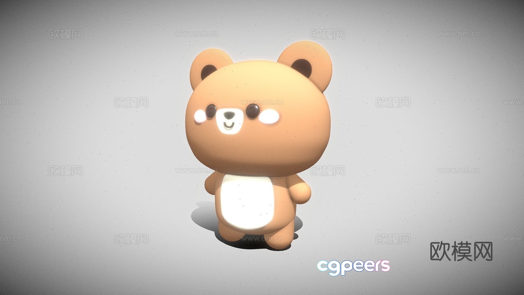Cute bear 3d model Cute bear 3d model