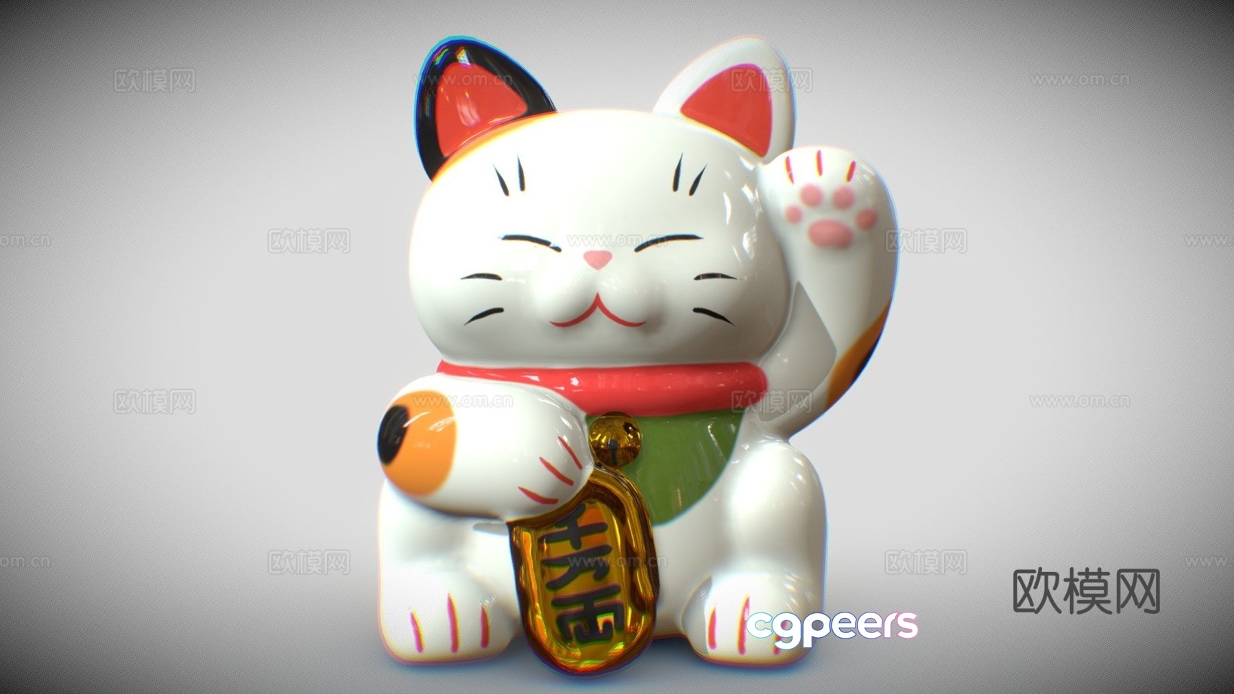 Lucky cat 3d model Lucky cat 3d model
