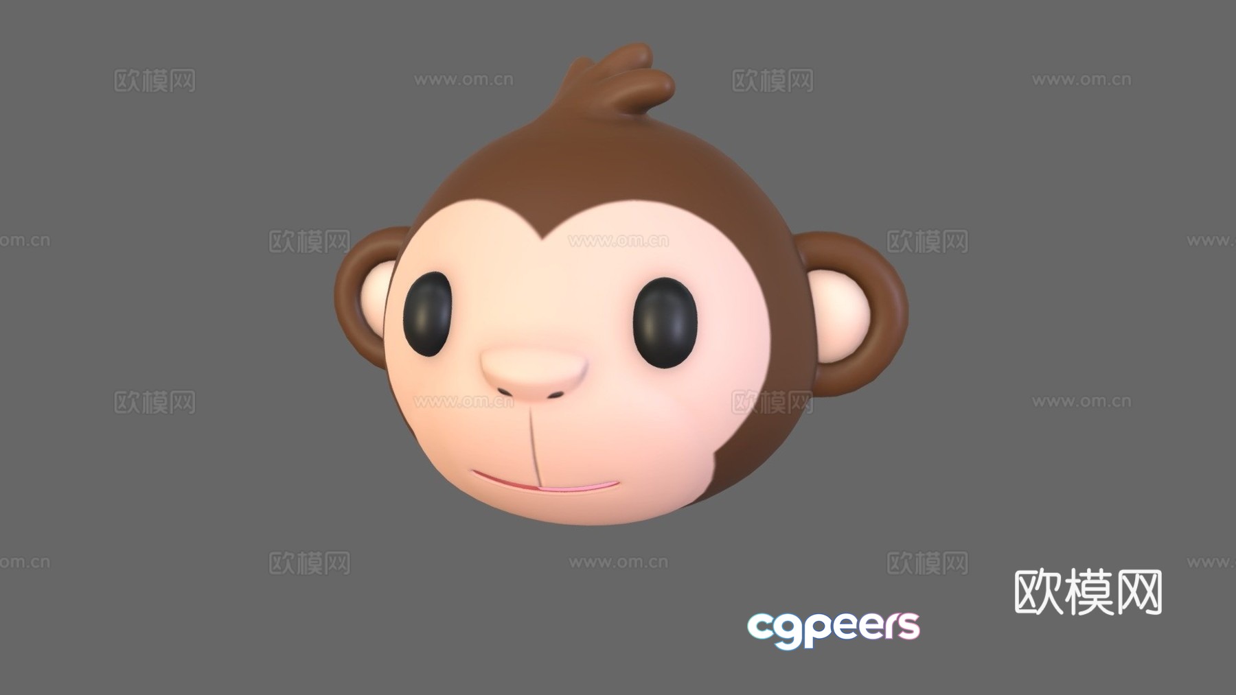 monkey head 3d model monkey head 3d model