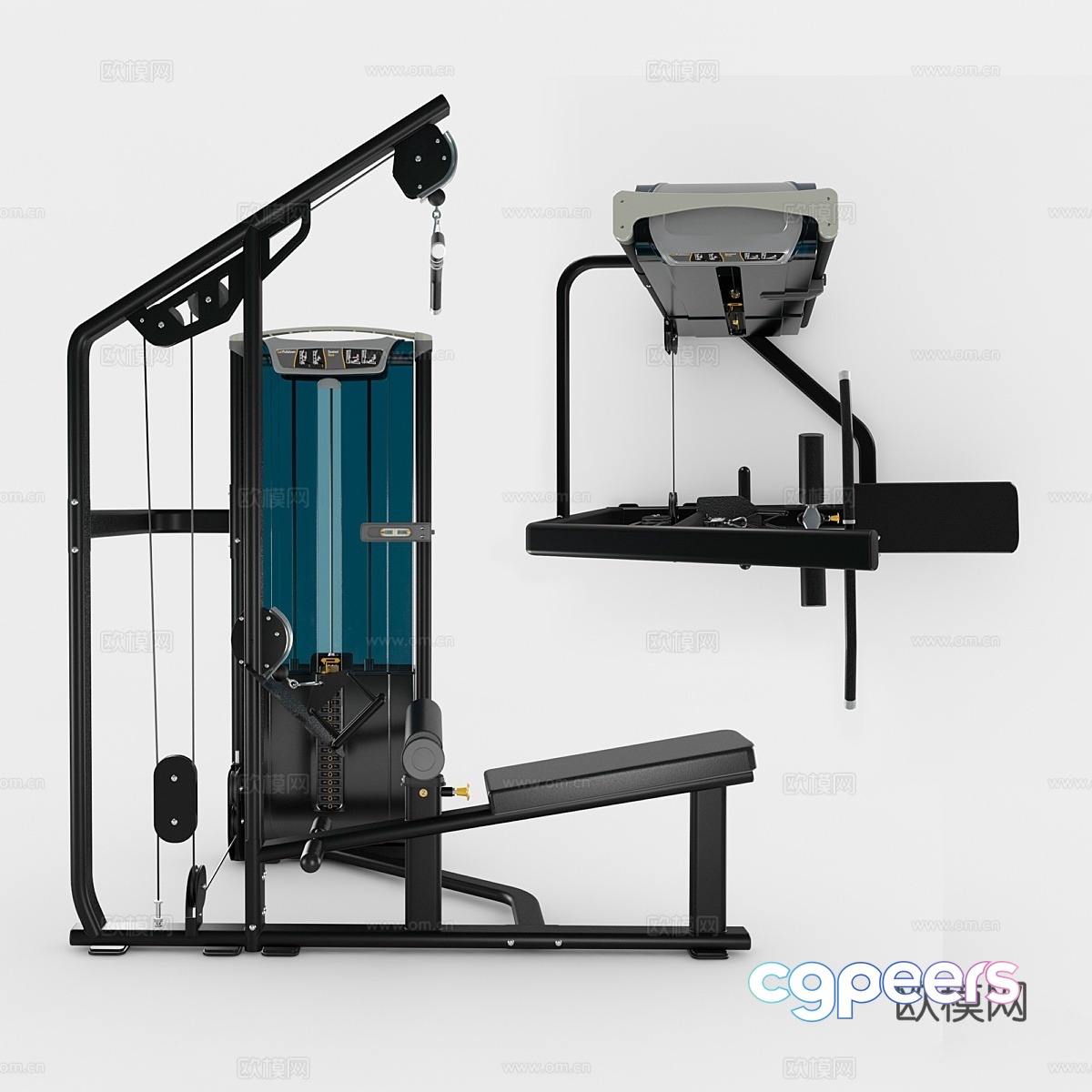 Matrix VERSA-VS-S331 fitness equipment 3d model Matrix VERSA-VS-S331 fitness equipment 3d model