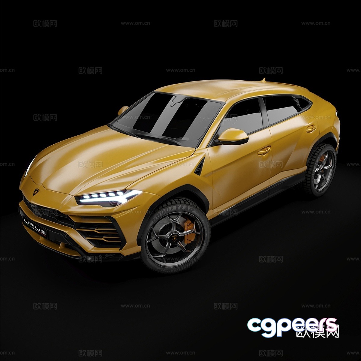 Lamborghini URUS 3d model