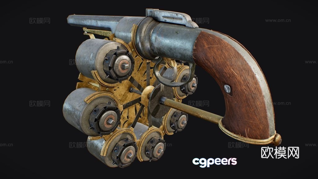 Inoi revolver 3d model Inoi revolver 3d model
