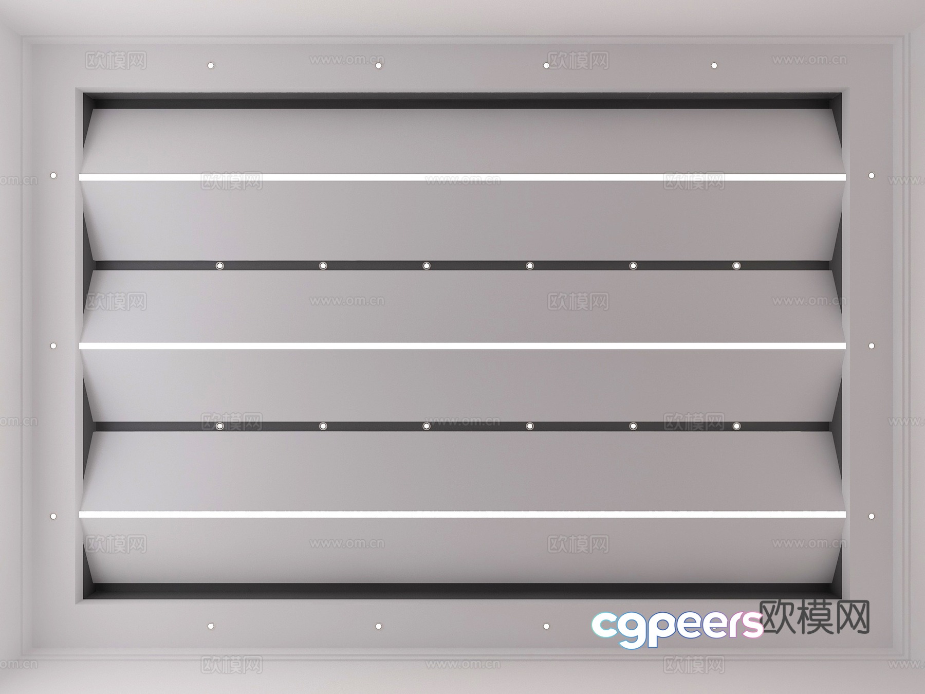 Modern style ceiling 3d model Modern style ceiling 3d model