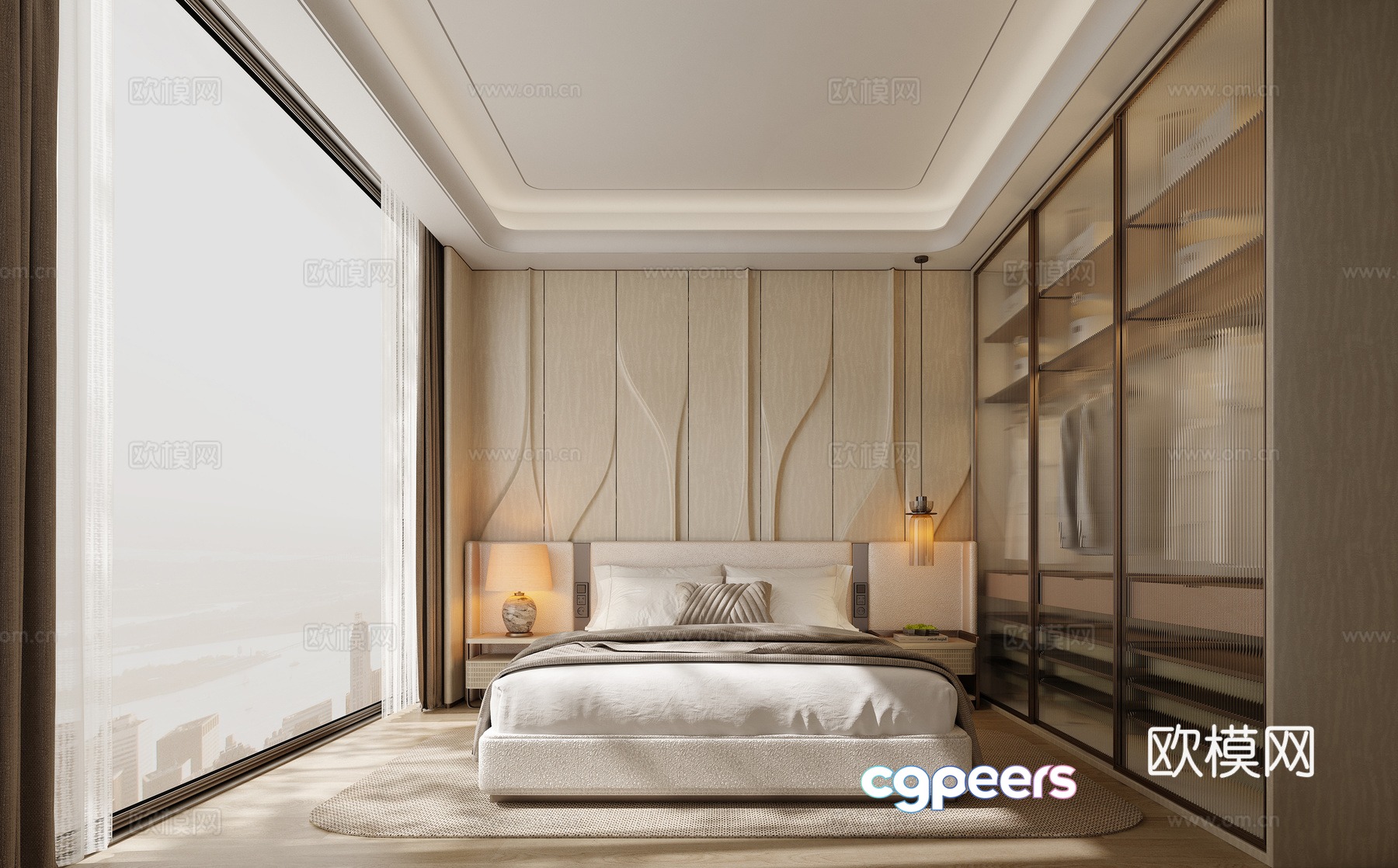 Italian bedroom master bedroom 3d model Italian bedroom master bedroom 3d model